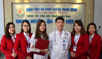 Công tác tiếp đón bệnh nhân tại TTYT Đoan Hùng