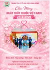 Chúc mừng ngày Thầy thuốc việt Nam 27/2