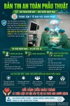 🔰 AN TOÀN PHẪU THUẬT – AN TOÀN CHO MỖI NGƯỜI BỆNH, TRÁCH NHIỆM CỦA MỖI NHÂN VIÊN Y TẾ